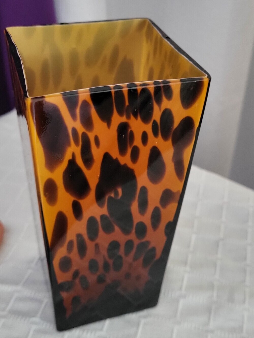 Rectangular Tortoiseshell Vase - Picture 5 of 5